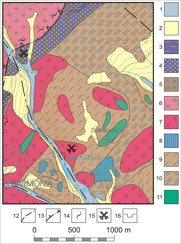 geologicka mapa